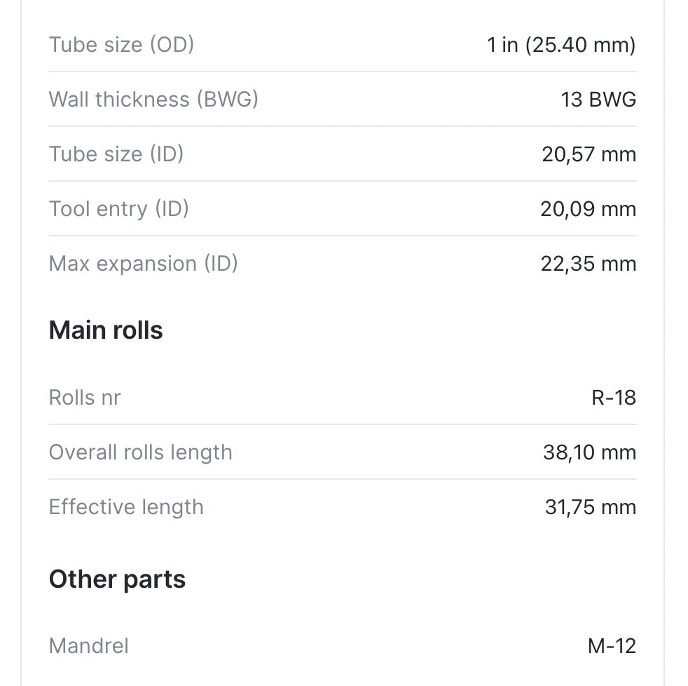 Expander search results in KRAIS Selector